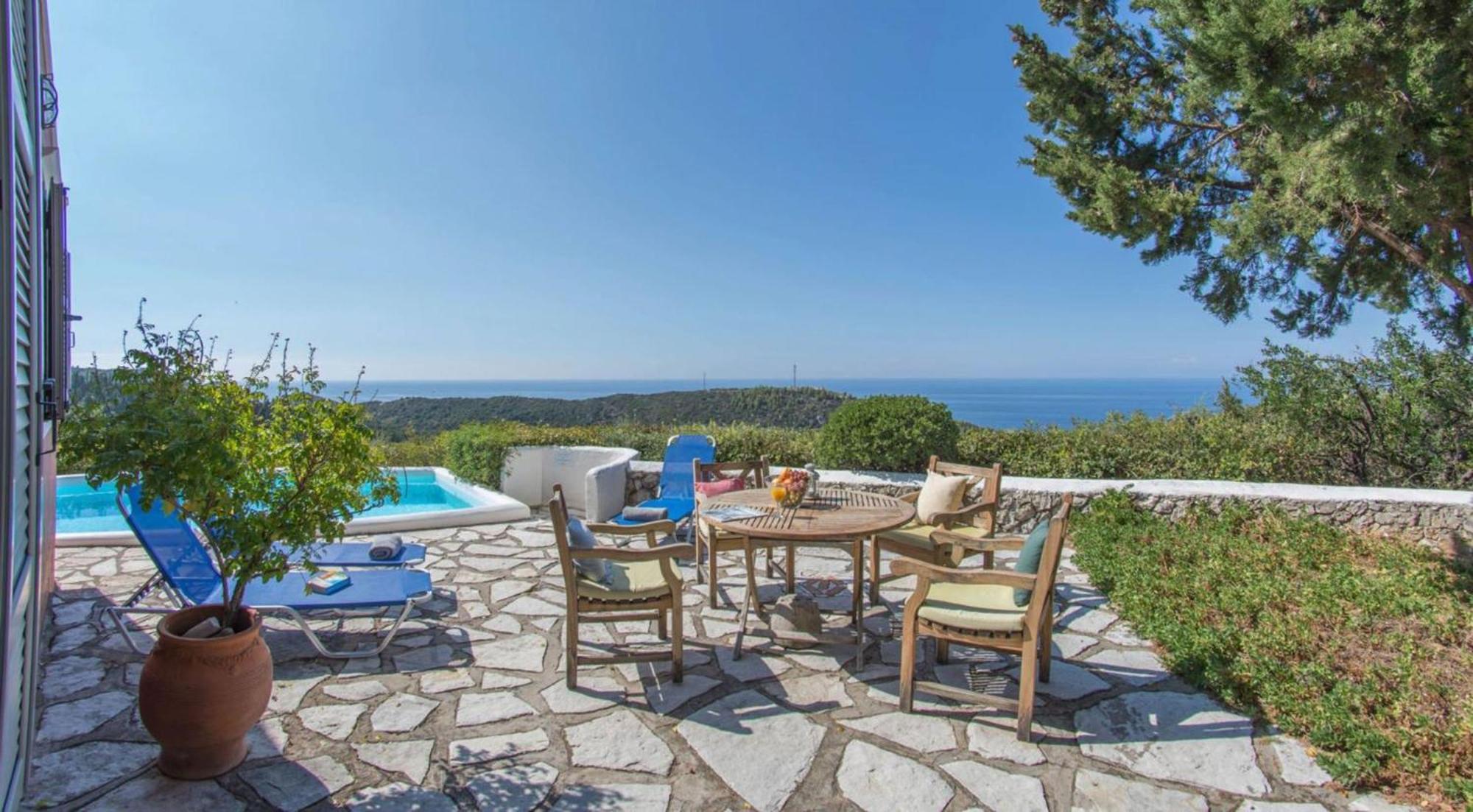 Agios Nikitas Villas Bagian luar foto