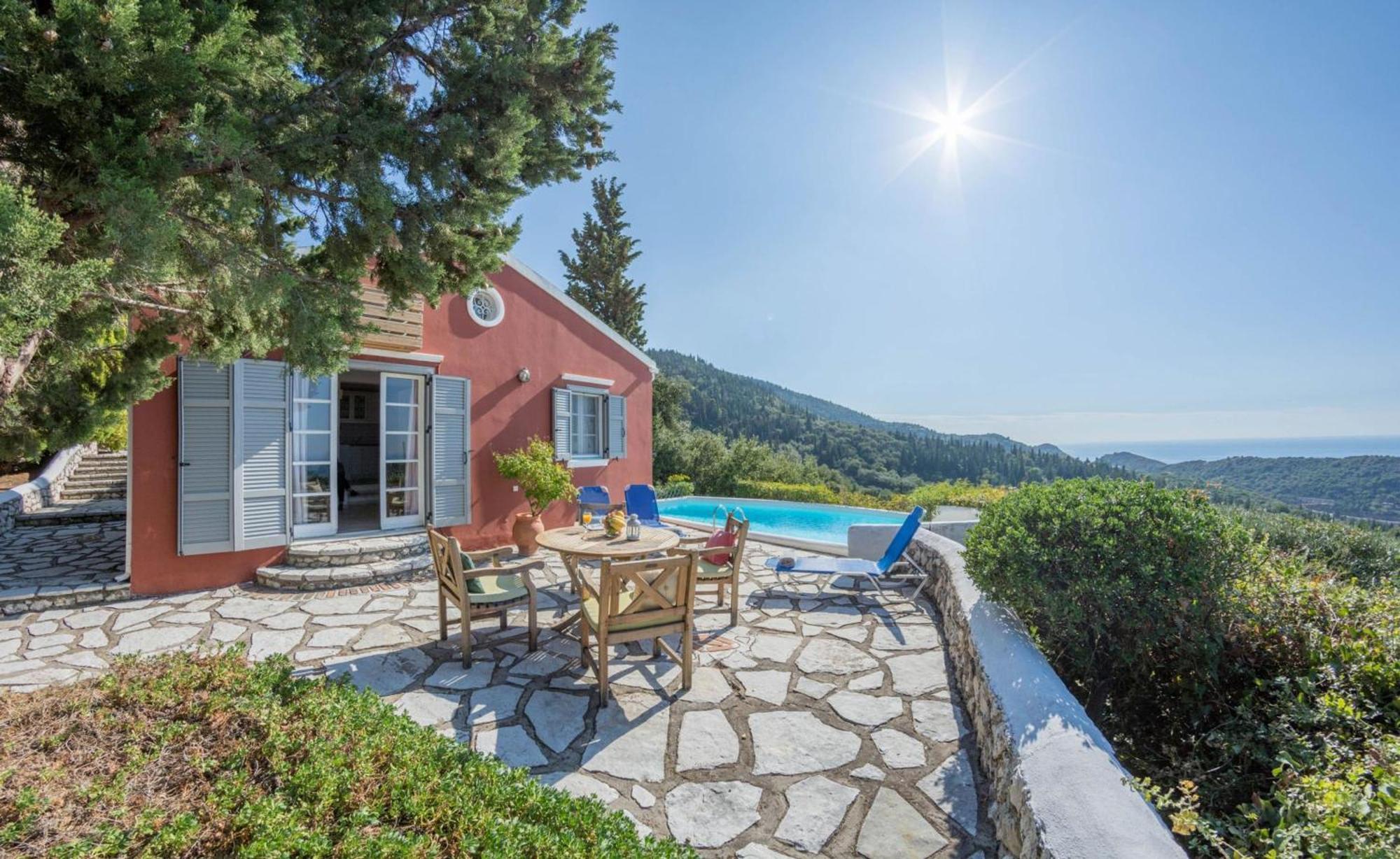 Agios Nikitas Villas Bagian luar foto